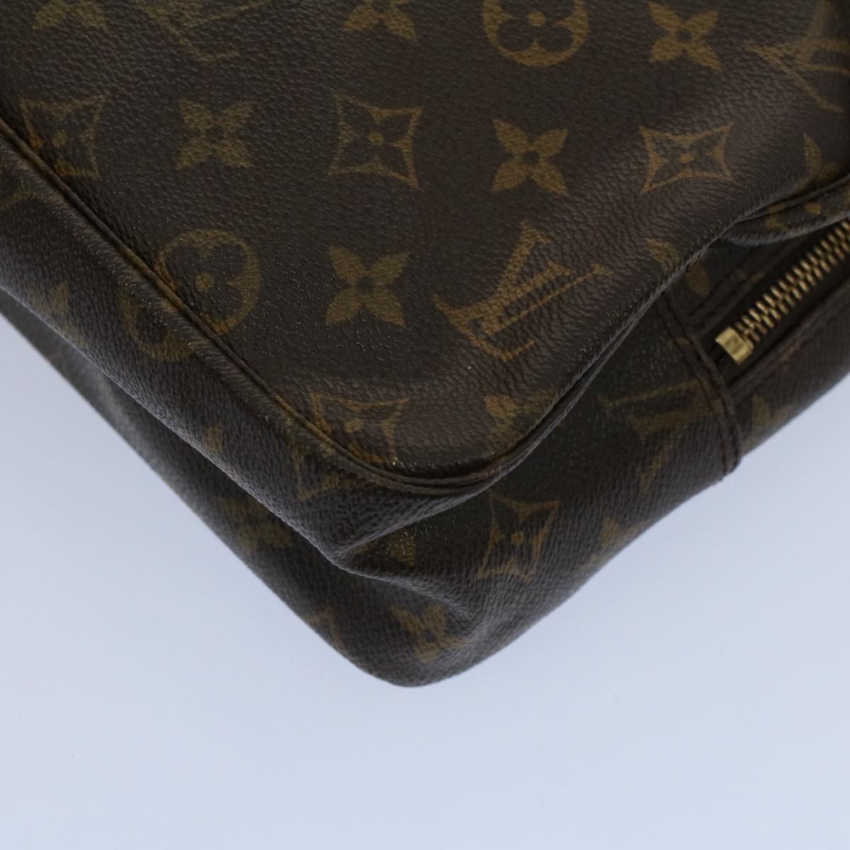 LOUIS VUITTON Monogram Trousse Toilette 28 Clutch Bag M47522 LV Auth 54163