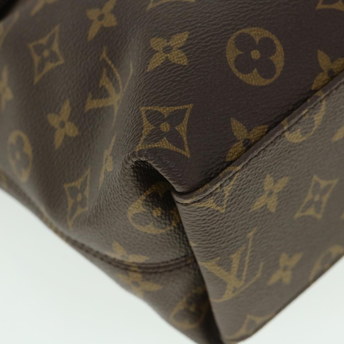 LOUIS VUITTON Monogram Tuile Reevess Shoulder Bag 2way M43157 LV Auth 54172A