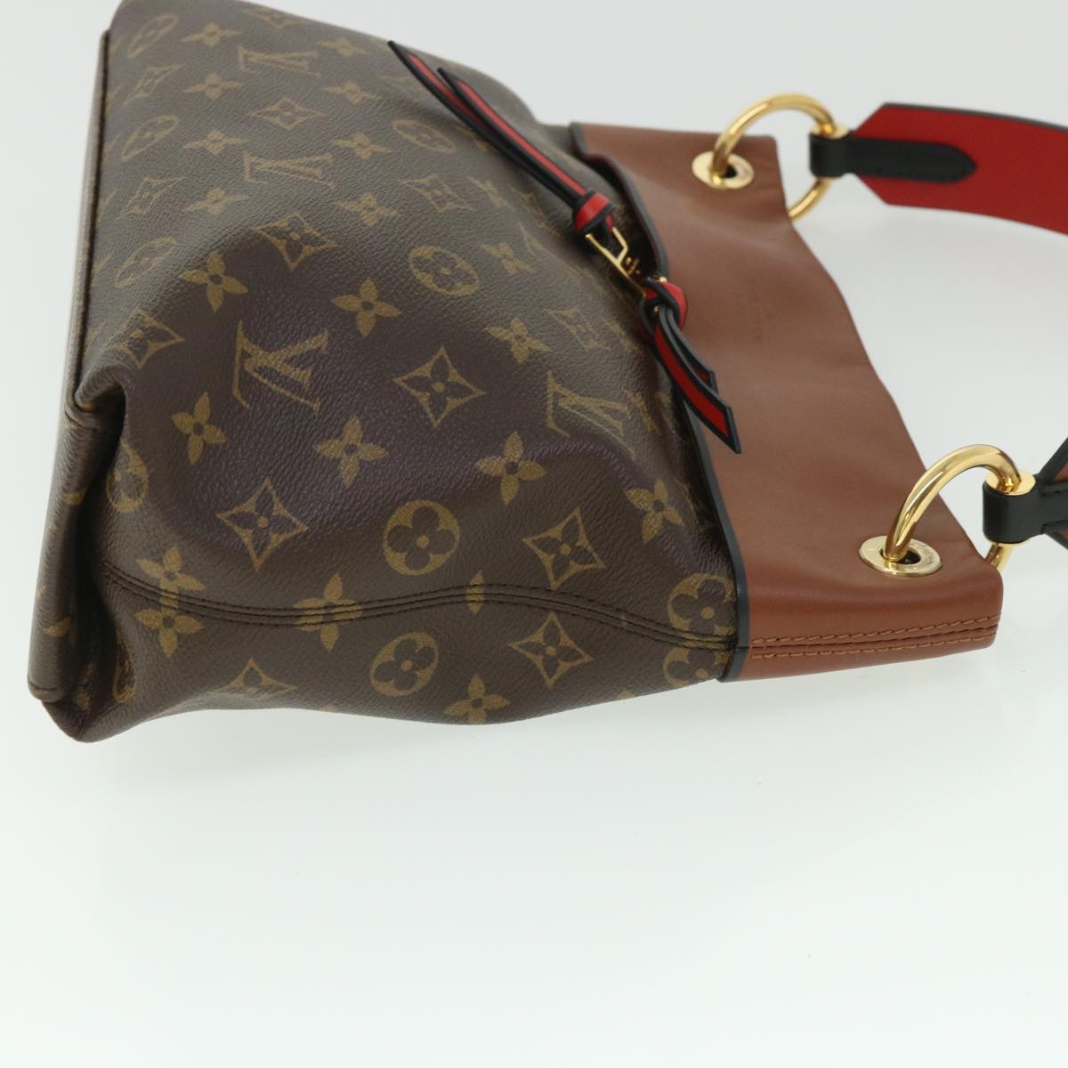 LOUIS VUITTON Monogram Tuile Reevess Shoulder Bag 2way M43157 LV Auth 54172A