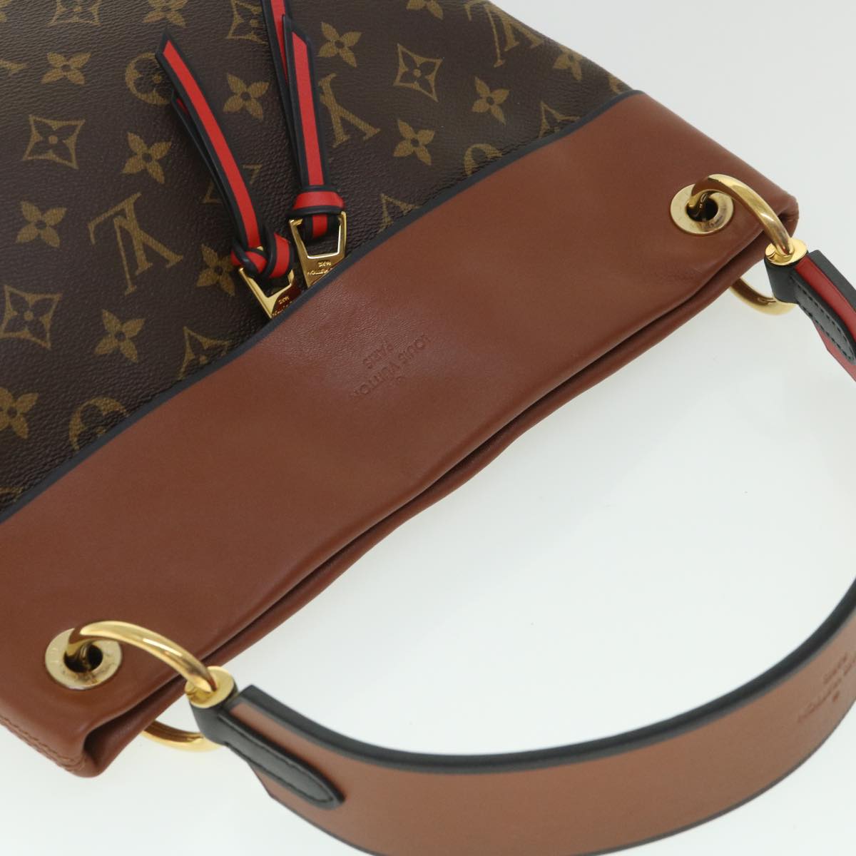 LOUIS VUITTON Monogram Tuile Reevess Shoulder Bag 2way M43157 LV Auth 54172A