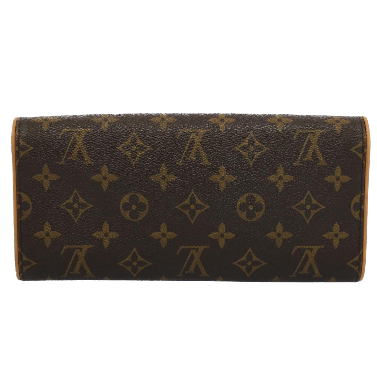 LOUIS VUITTON Monogram Pochette Twin GM Shoulder Bag M51852 LV Auth 54176