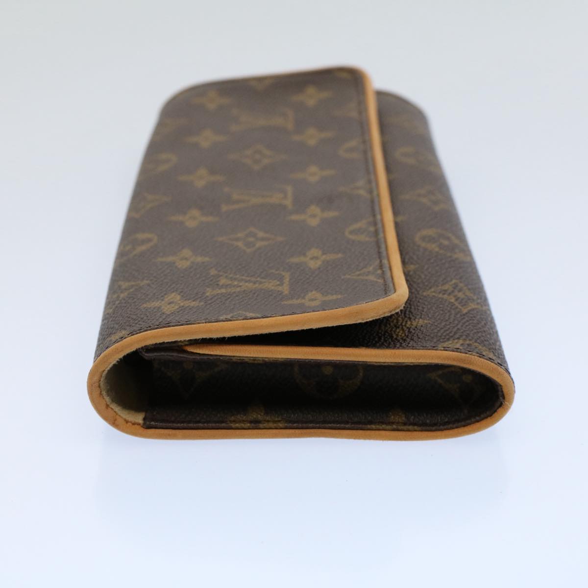 LOUIS VUITTON Monogram Pochette Twin GM Shoulder Bag M51852 LV Auth 54176