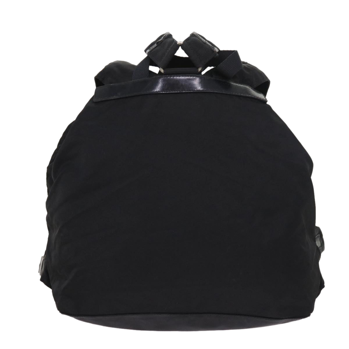 PRADA Backpack Nylon Black Auth 54189