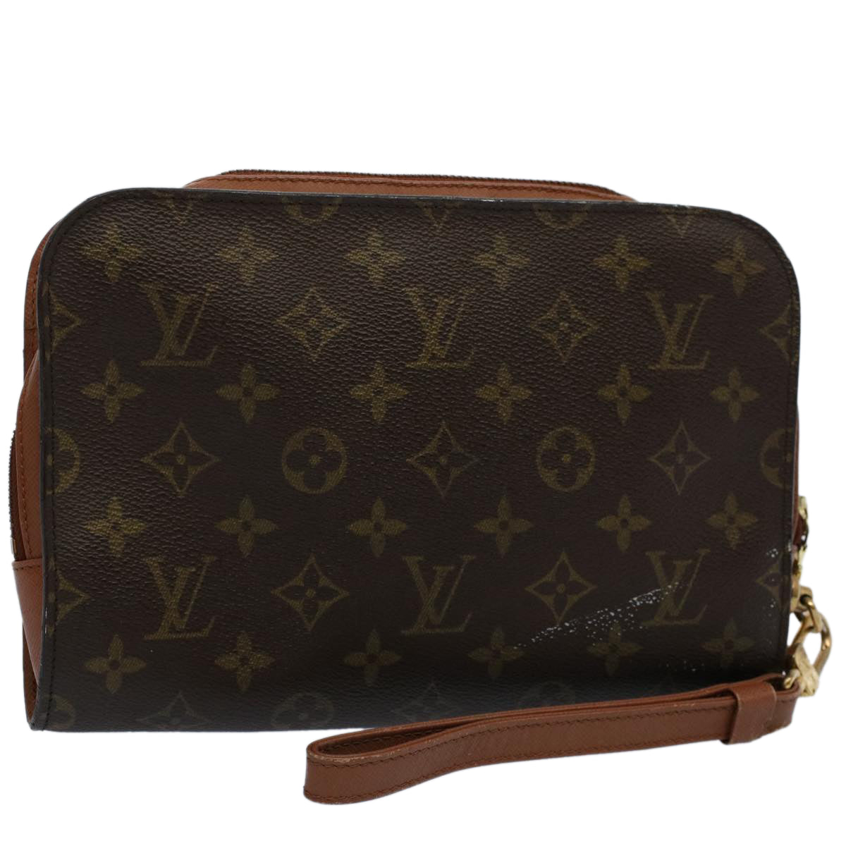 LOUIS VUITTON Monogram Orsay Clutch Bag M51790 LV Auth 54200