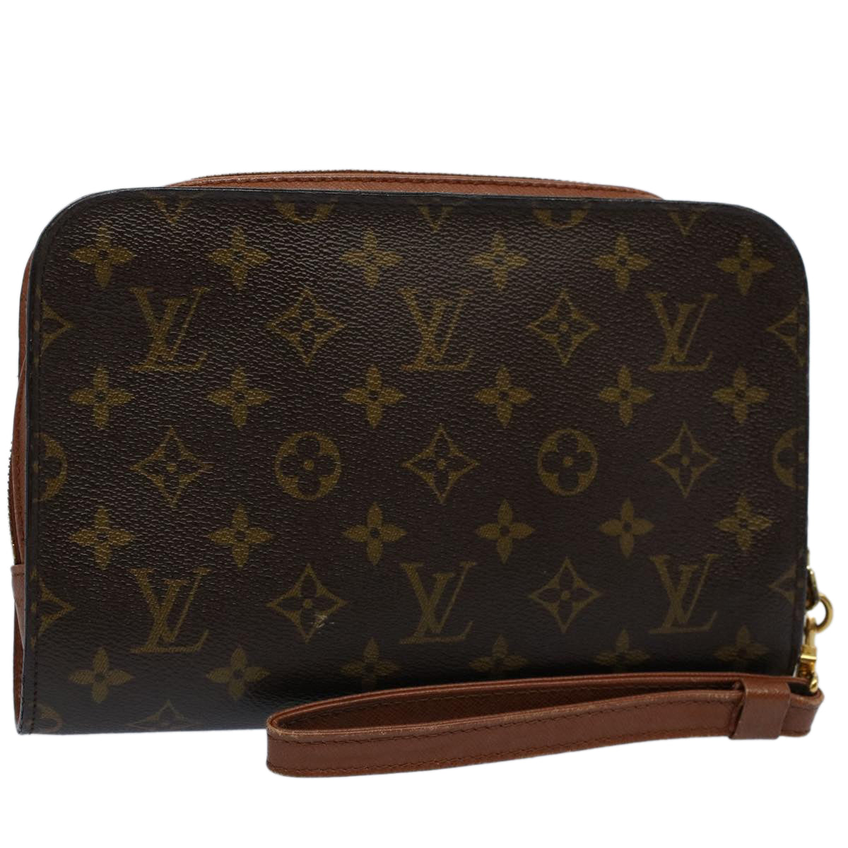 LOUIS VUITTON Monogram Orsay Clutch Bag M51790 LV Auth 54201