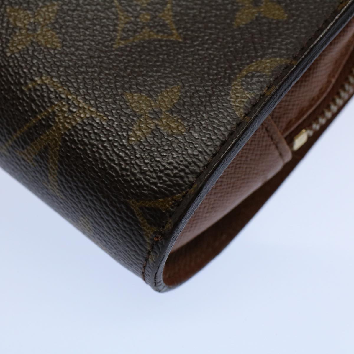 LOUIS VUITTON Monogram Orsay Clutch Bag M51790 LV Auth 54201