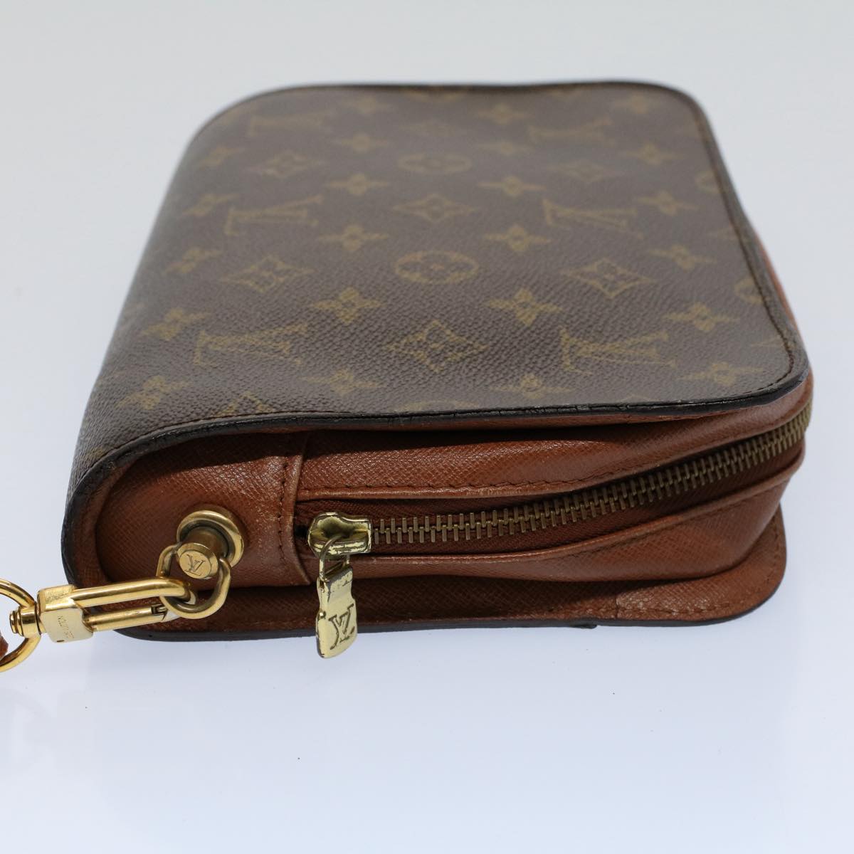 LOUIS VUITTON Monogram Orsay Clutch Bag M51790 LV Auth 54201