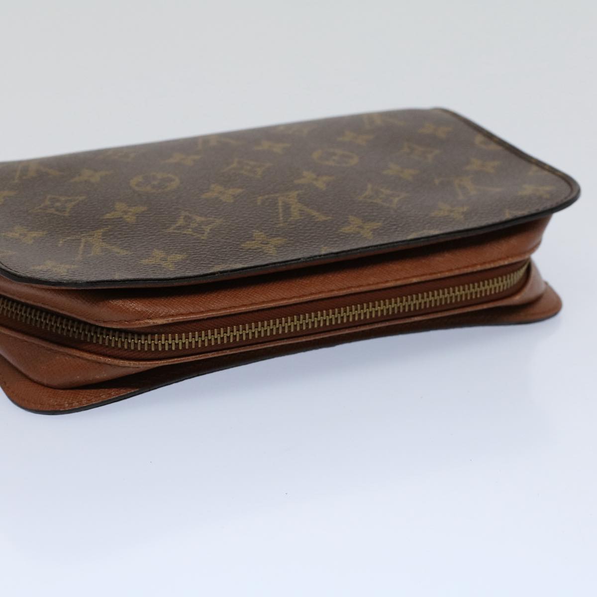 LOUIS VUITTON Monogram Orsay Clutch Bag M51790 LV Auth 54201