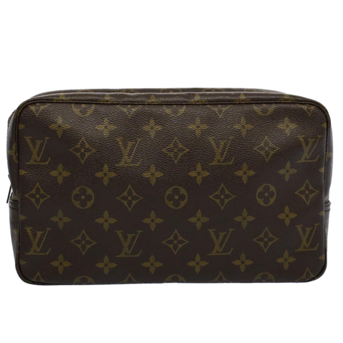 LOUIS VUITTON Monogram Trousse Toilette 28 Clutch Bag M47522 LV Auth 54226