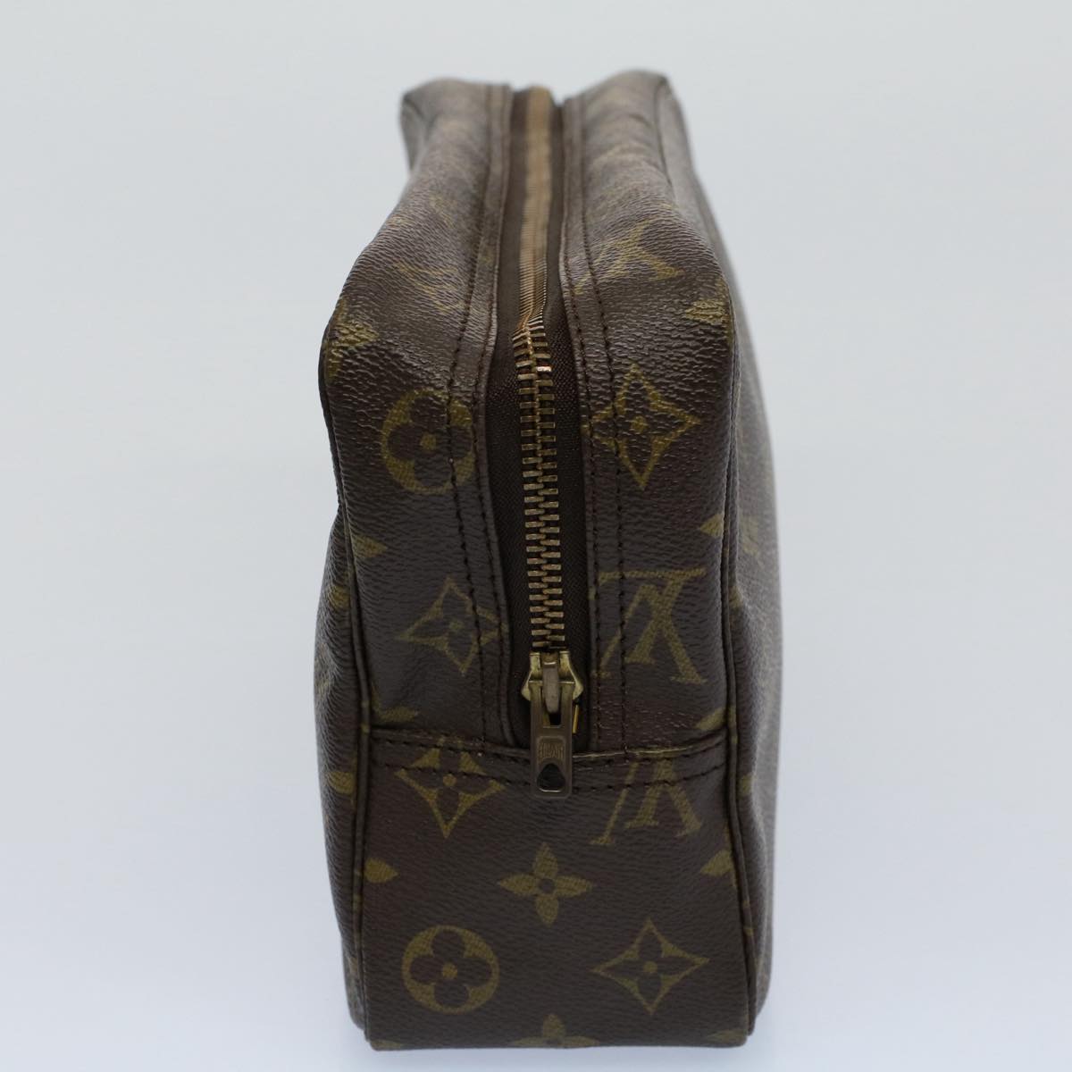 LOUIS VUITTON Monogram Trousse Toilette 28 Clutch Bag M47522 LV Auth 54226