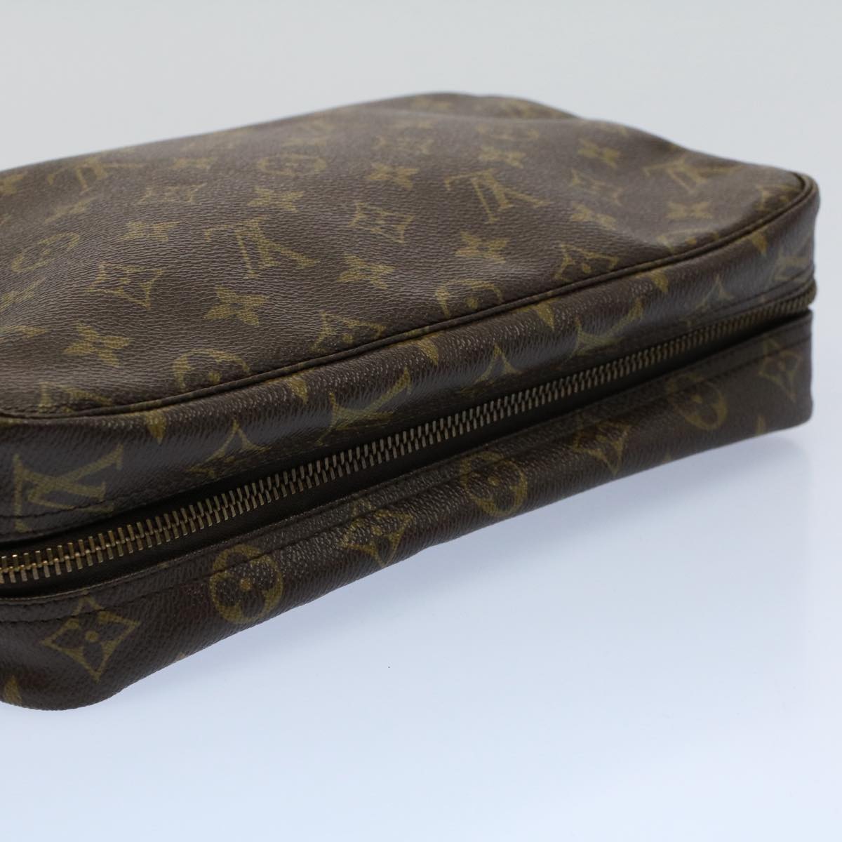 LOUIS VUITTON Monogram Trousse Toilette 28 Clutch Bag M47522 LV Auth 54226