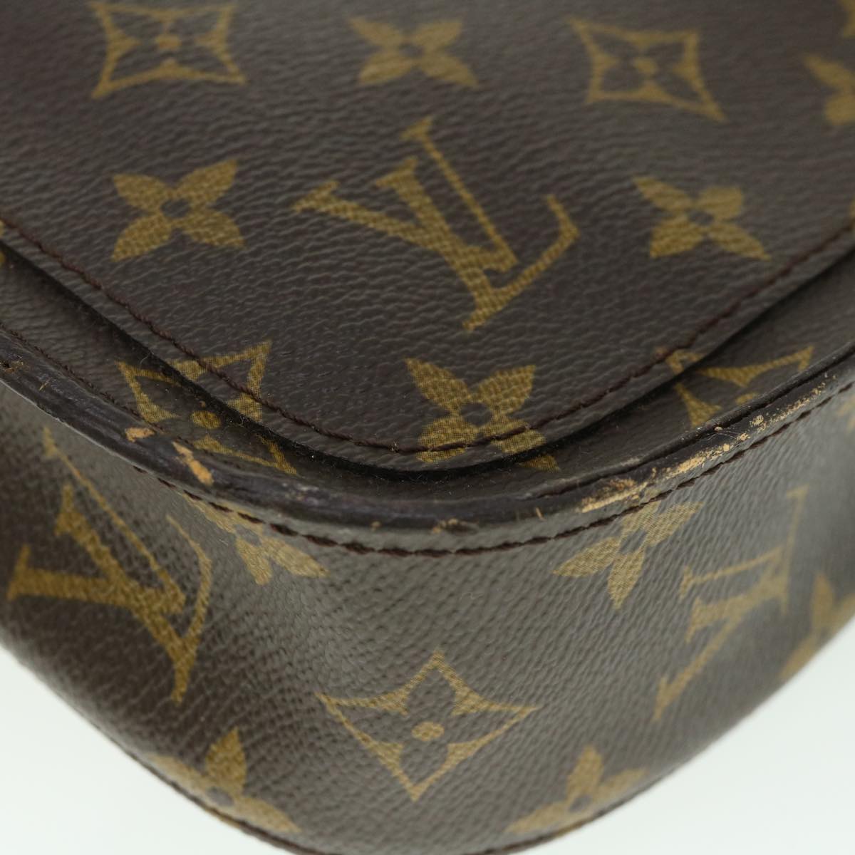 LOUIS VUITTON Monogram Saint Cloud PM Shoulder Bag M51244 LV Auth 54229