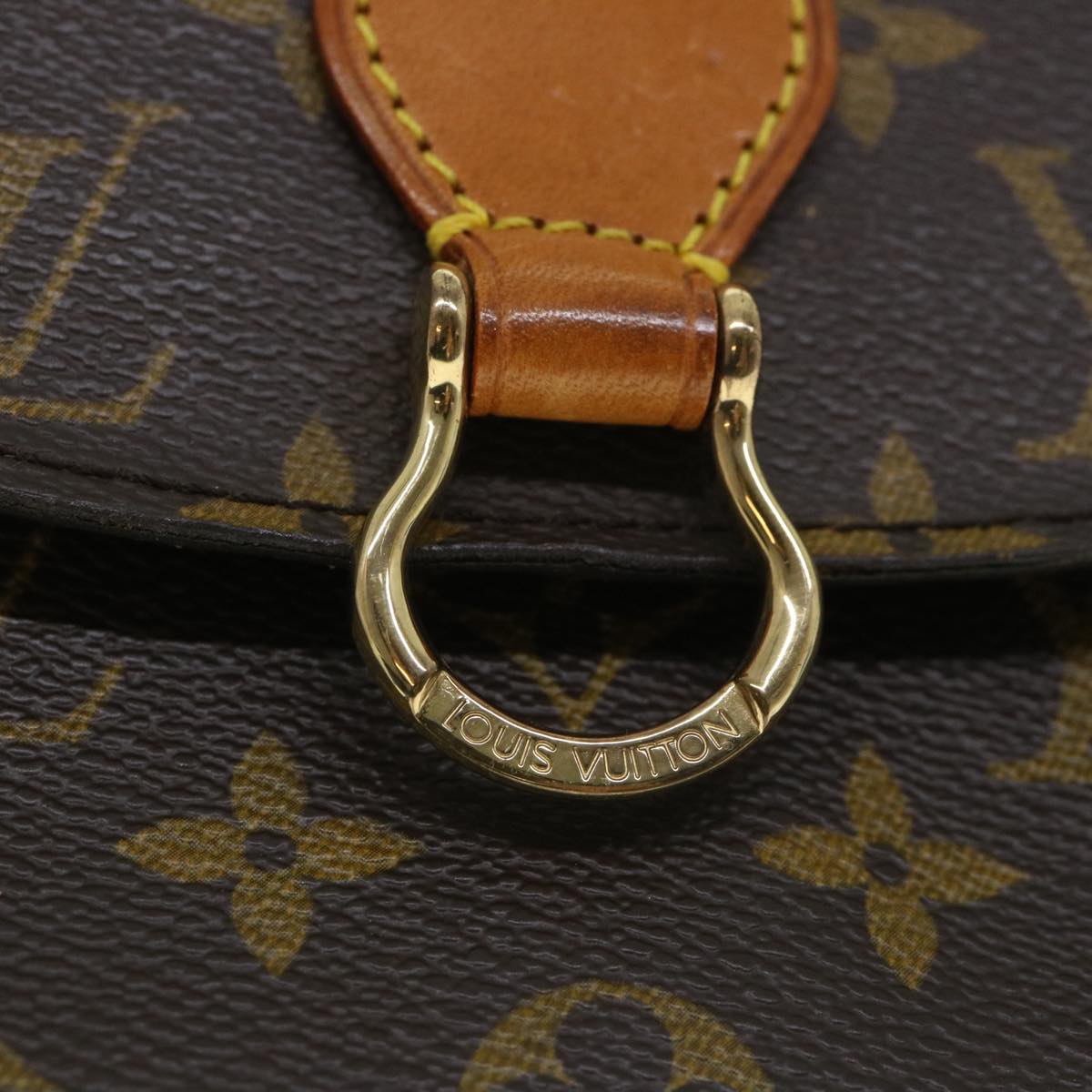 LOUIS VUITTON Monogram Saint Cloud PM Shoulder Bag M51244 LV Auth 54229