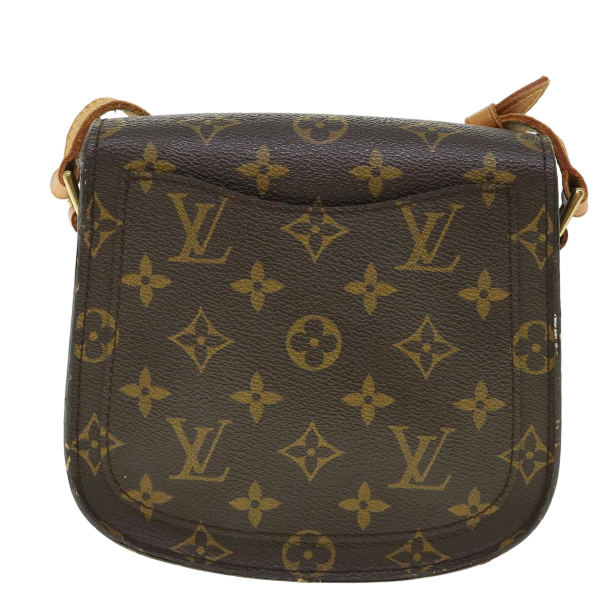 LOUIS VUITTON Monogram Saint Cloud PM Shoulder Bag M51244 LV Auth 54229