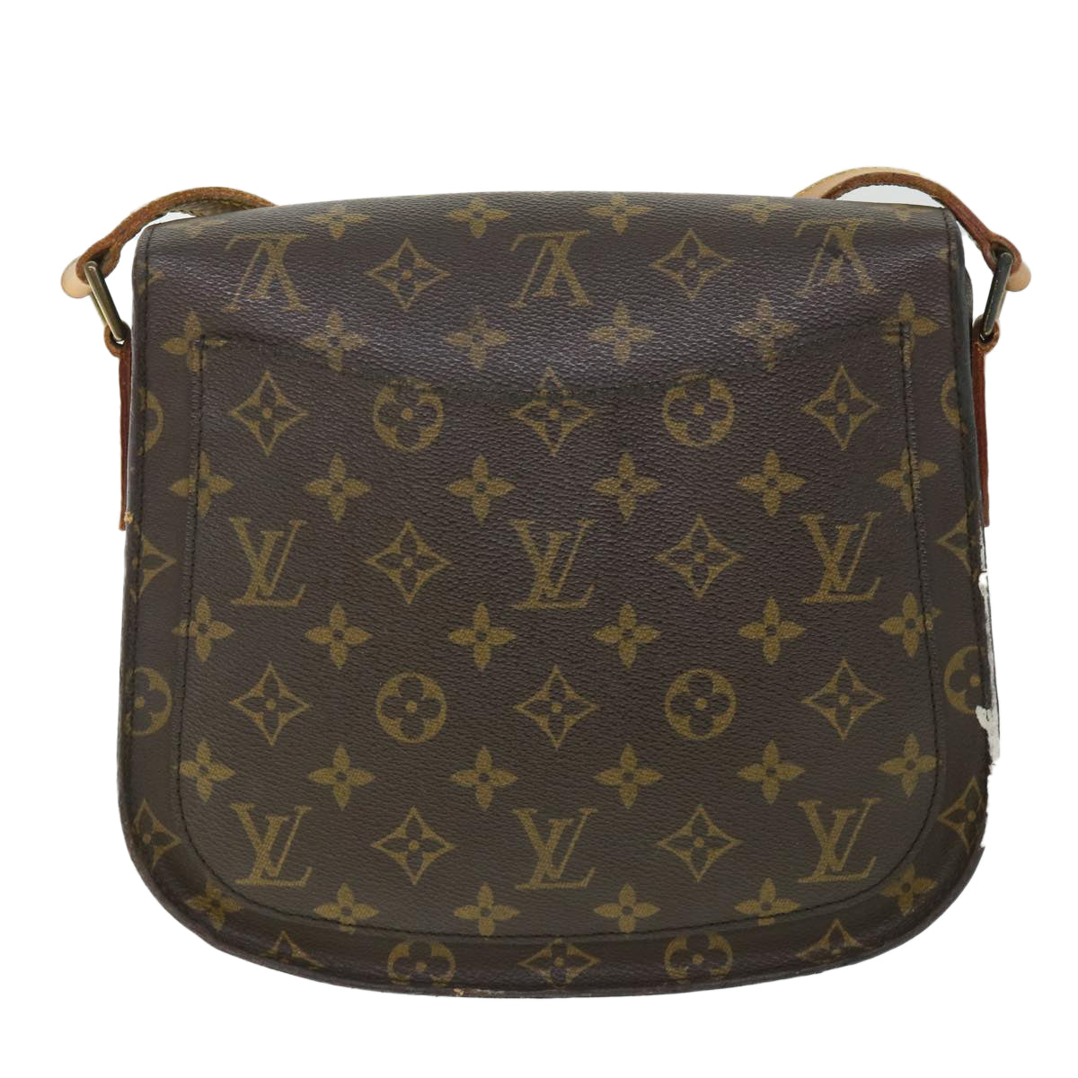 LOUIS VUITTON Monogram Saint Cloud GM Shoulder Bag M51242 LV Auth 54230