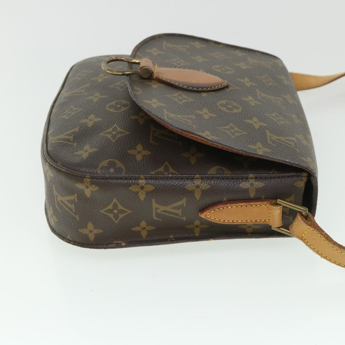 LOUIS VUITTON Monogram Saint Cloud GM Shoulder Bag M51242 LV Auth 54230