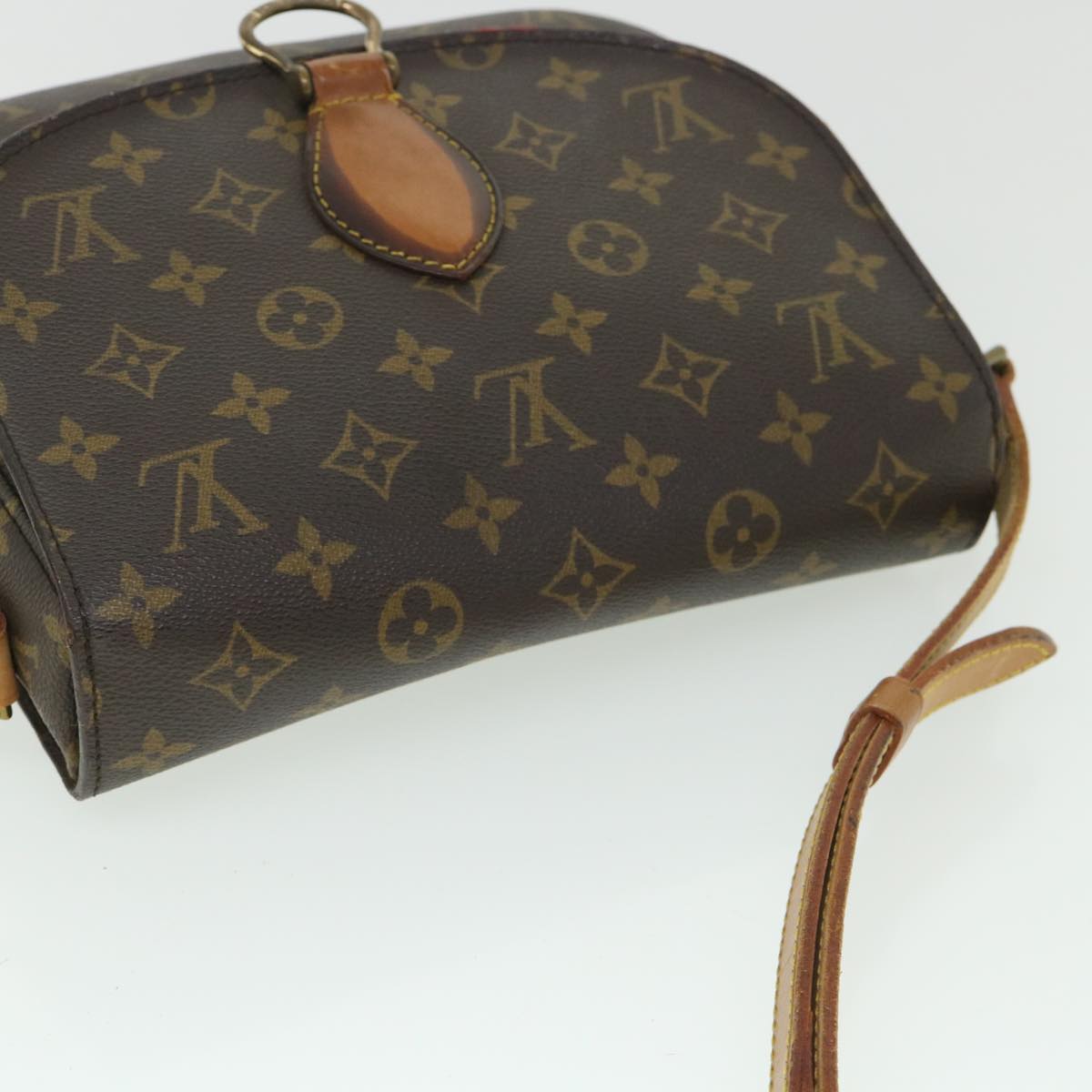 LOUIS VUITTON Monogram Saint Cloud GM Shoulder Bag M51242 LV Auth 54230