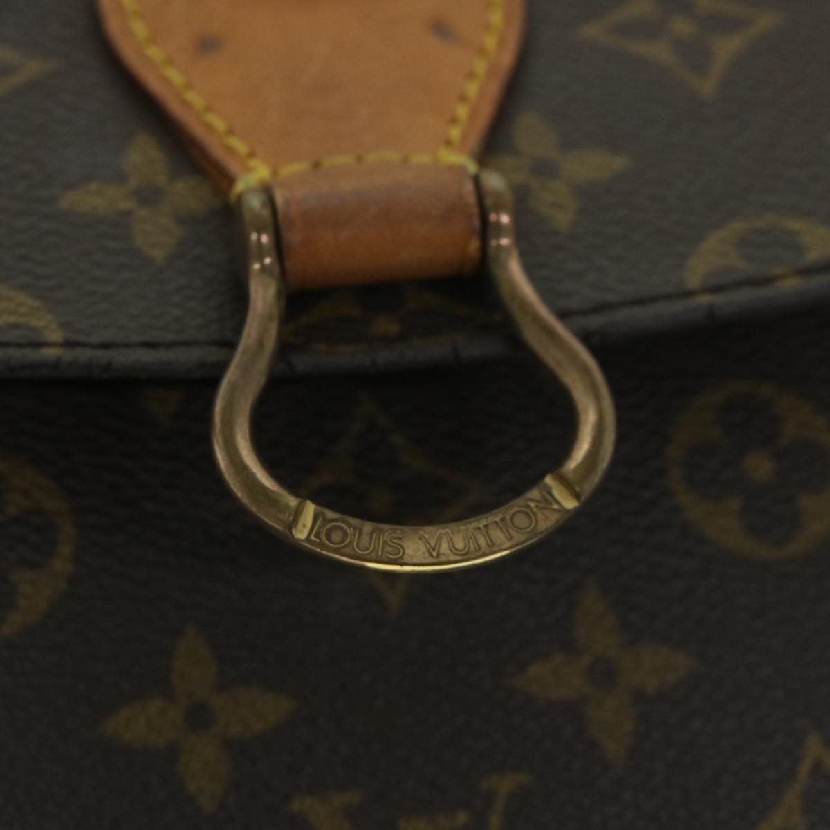 LOUIS VUITTON Monogram Saint Cloud GM Shoulder Bag M51242 LV Auth 54231