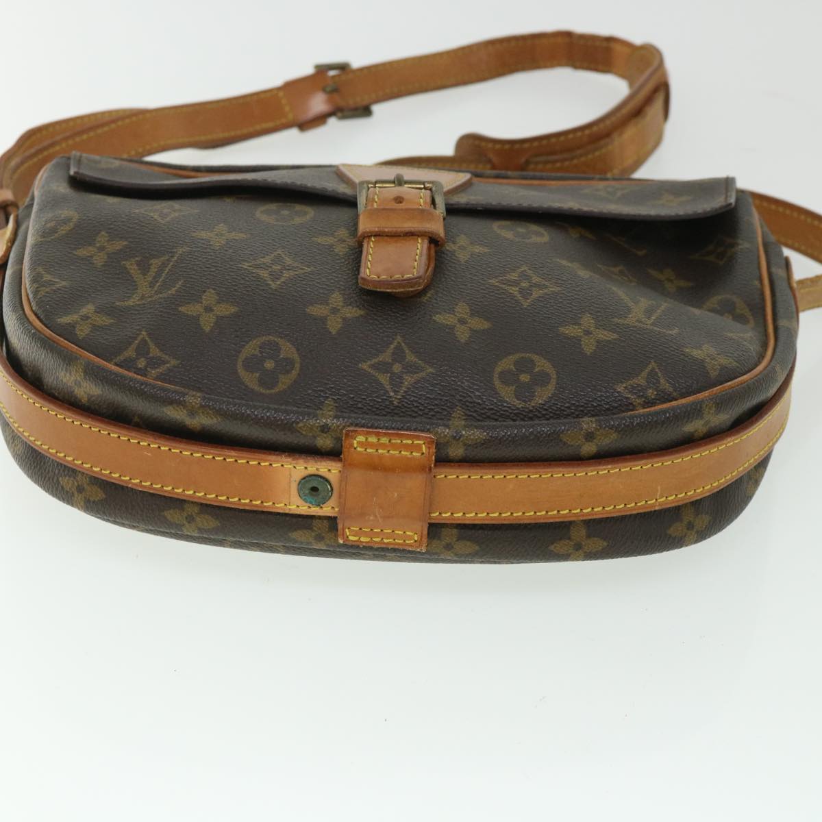 LOUIS VUITTON Monogram Jeune Fille GM Shoulder Bag M51225 LV Auth 54237