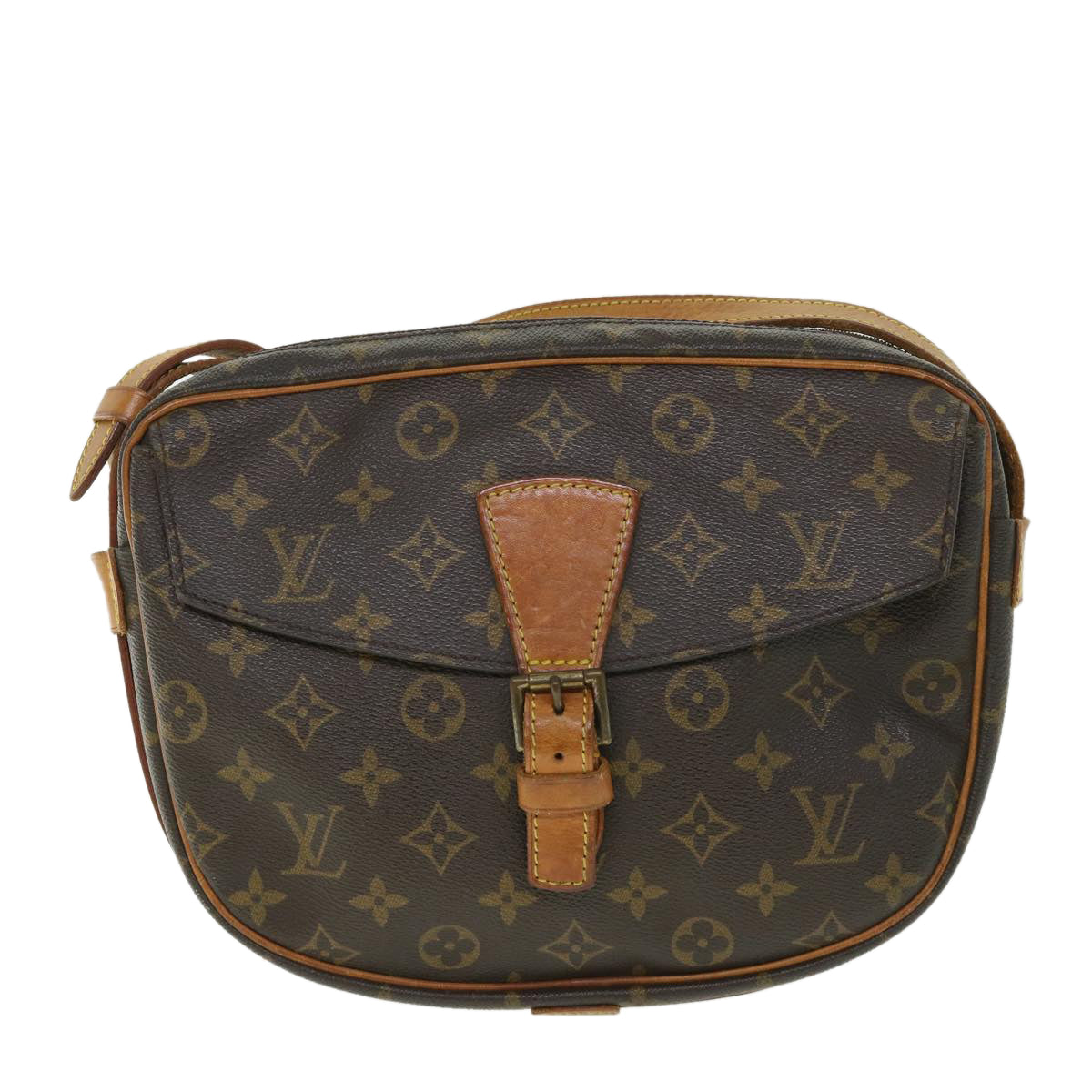 LOUIS VUITTON Monogram Jeune Fille GM Shoulder Bag M51225 LV Auth 54237