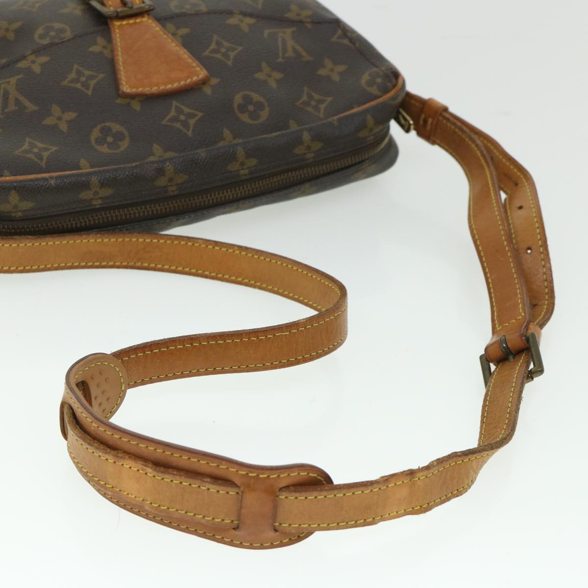 LOUIS VUITTON Monogram Jeune Fille GM Shoulder Bag M51225 LV Auth 54237