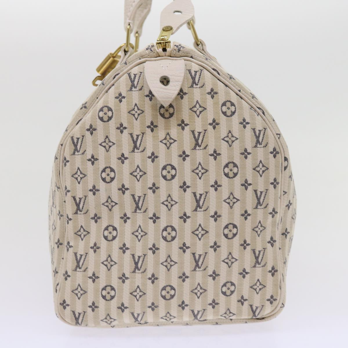 LOUIS VUITTON Monogram Mini Lin Croisette Speedy 30 Hand Bag M95500 Auth 54255A