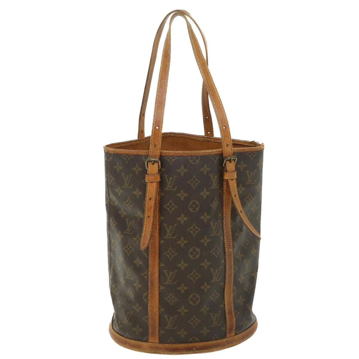 LOUIS VUITTON Monogram Bucket GM Shoulder Bag Vintage M42236 LV Auth 54283