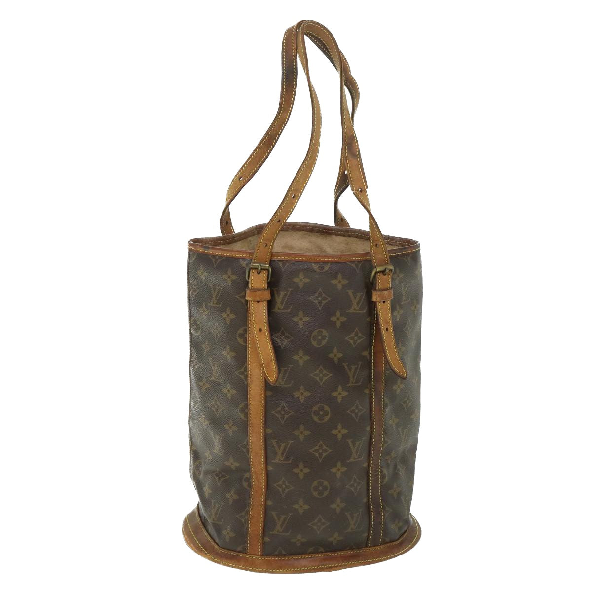 LOUIS VUITTON Monogram Bucket GM Shoulder Bag Vintage M42236 LV Auth 54284