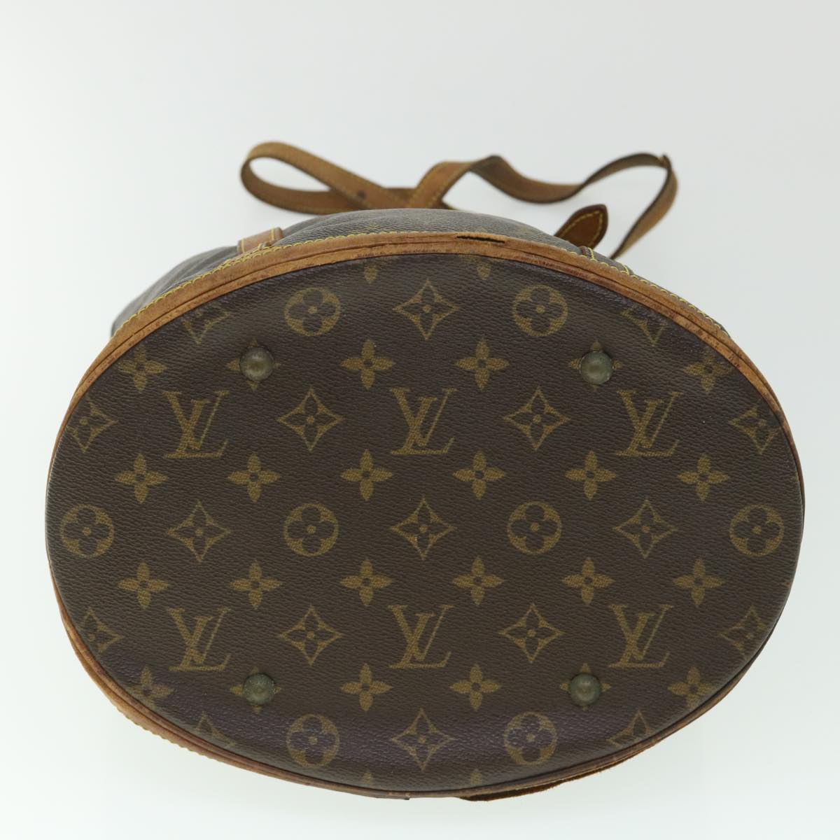 LOUIS VUITTON Monogram Bucket GM Shoulder Bag Vintage M42236 LV Auth 54284