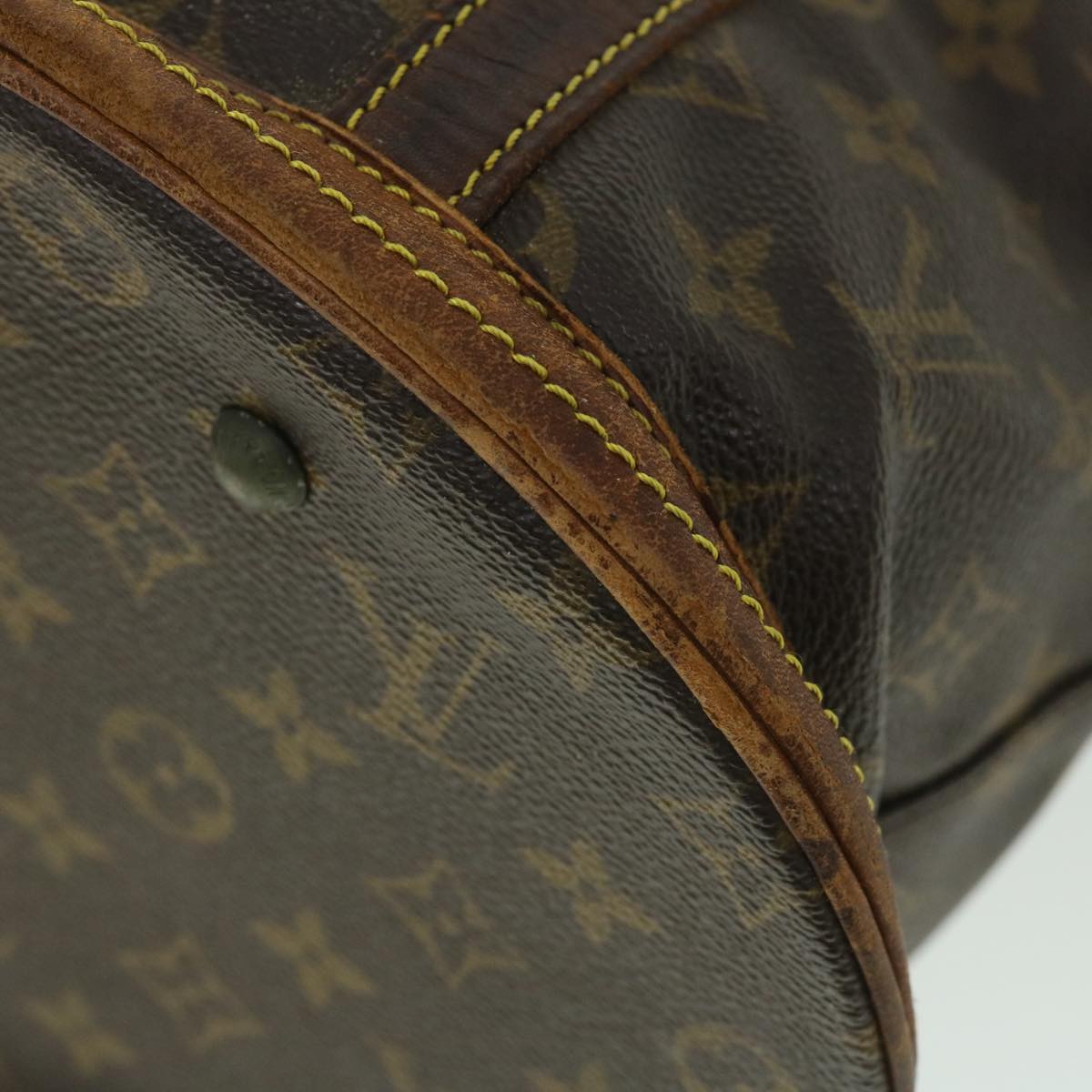 LOUIS VUITTON Monogram Bucket GM Shoulder Bag Vintage M42236 LV Auth 54284