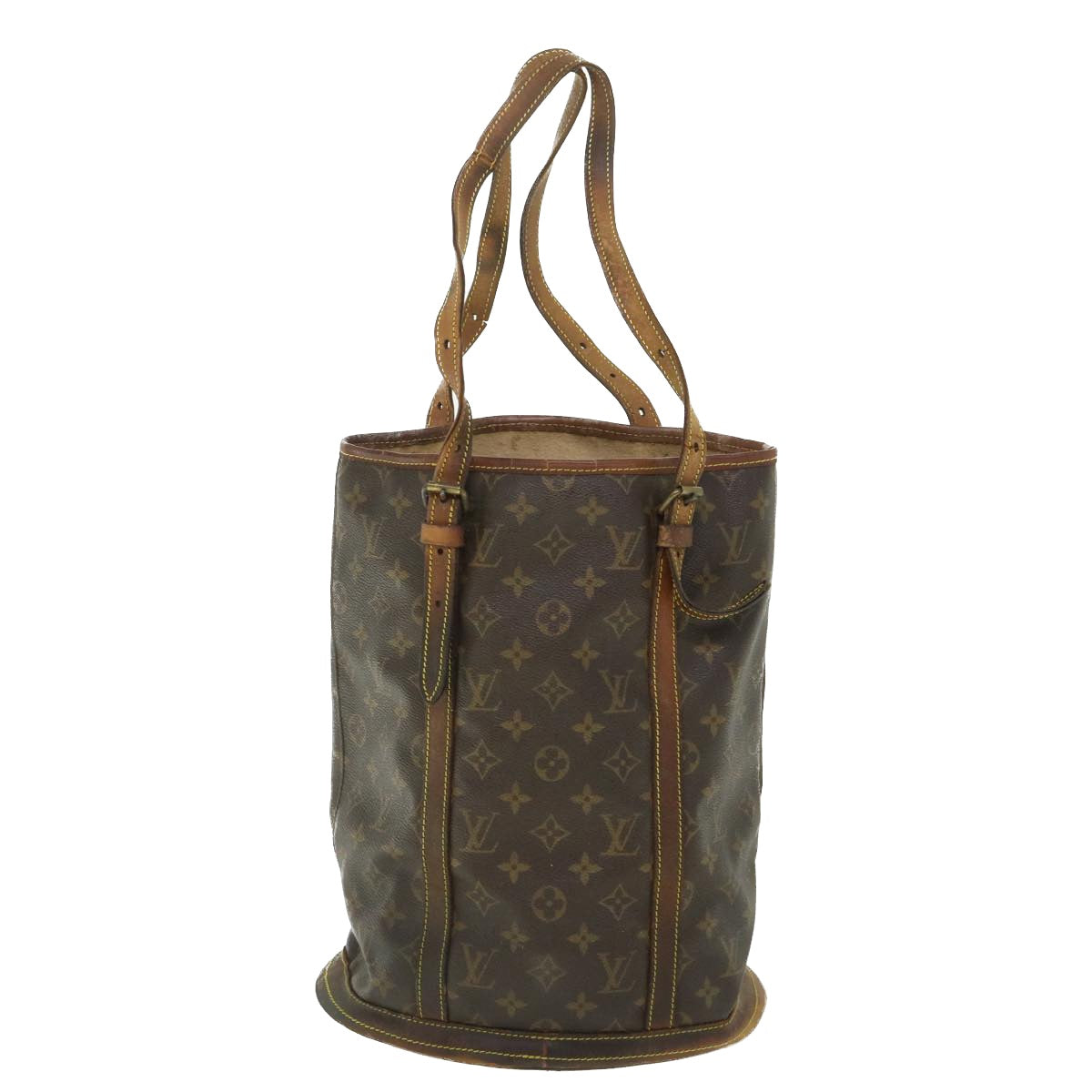 LOUIS VUITTON Monogram Bucket GM Shoulder Bag Vintage M42236 LV Auth 54284