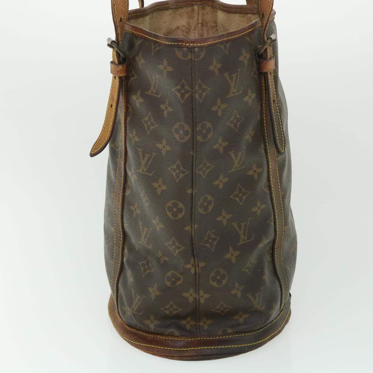 LOUIS VUITTON Monogram Bucket GM Shoulder Bag Vintage M42236 LV Auth 54284