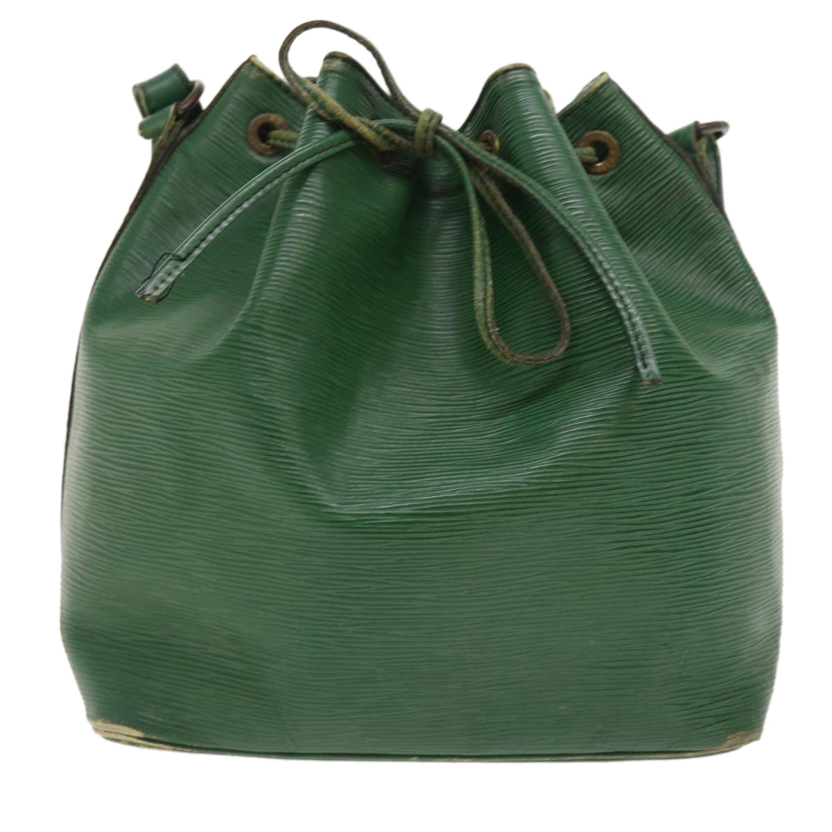 LOUIS VUITTON Epi Petit Noe Shoulder Bag Green M44104 LV Auth 54293