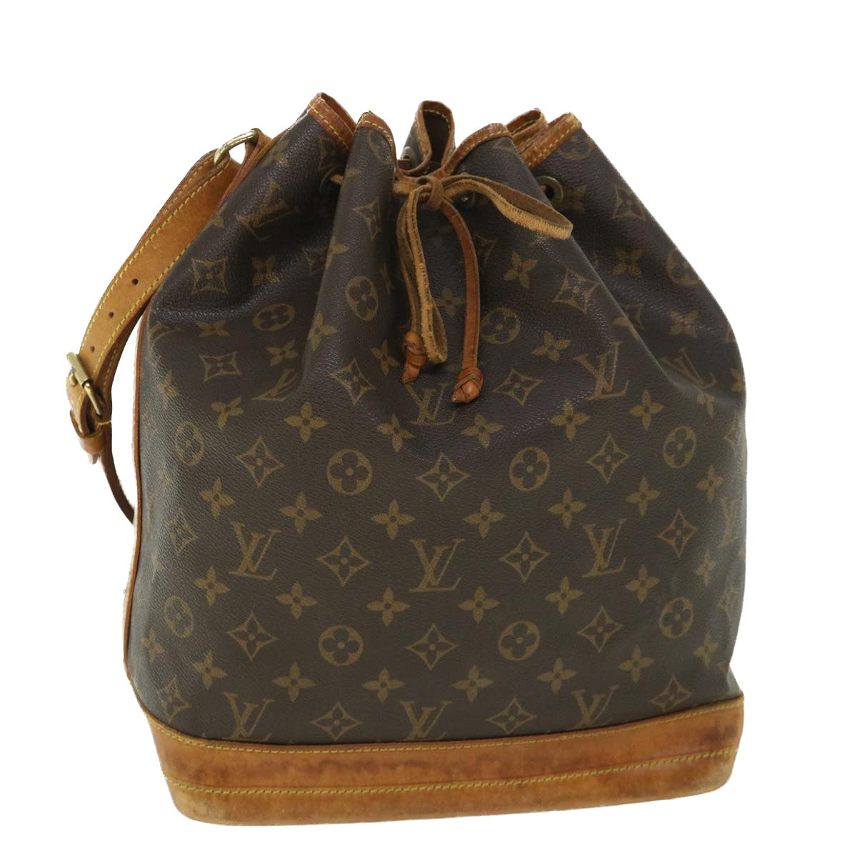 LOUIS VUITTON Monogram Noe Shoulder Bag M42224 LV Auth 54312