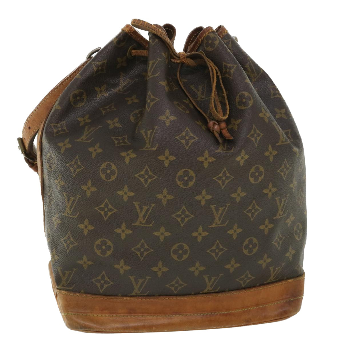 LOUIS VUITTON Monogram Noe Shoulder Bag M42224 LV Auth 54314