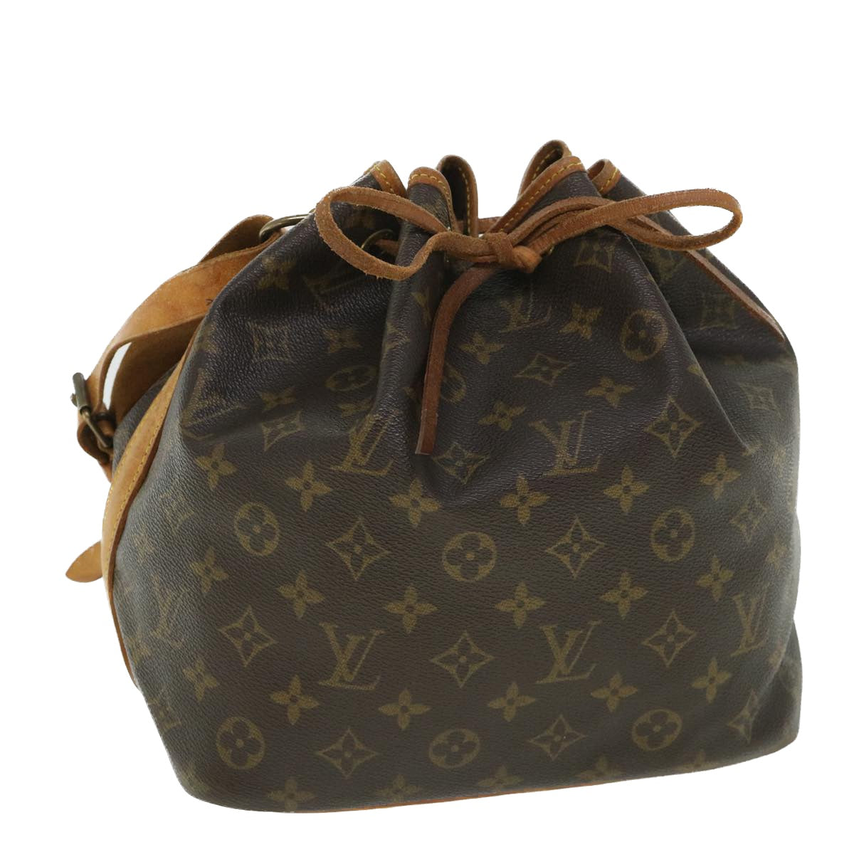 LOUIS VUITTON Monogram Petit Noe Shoulder Bag M42226 LV Auth 54317