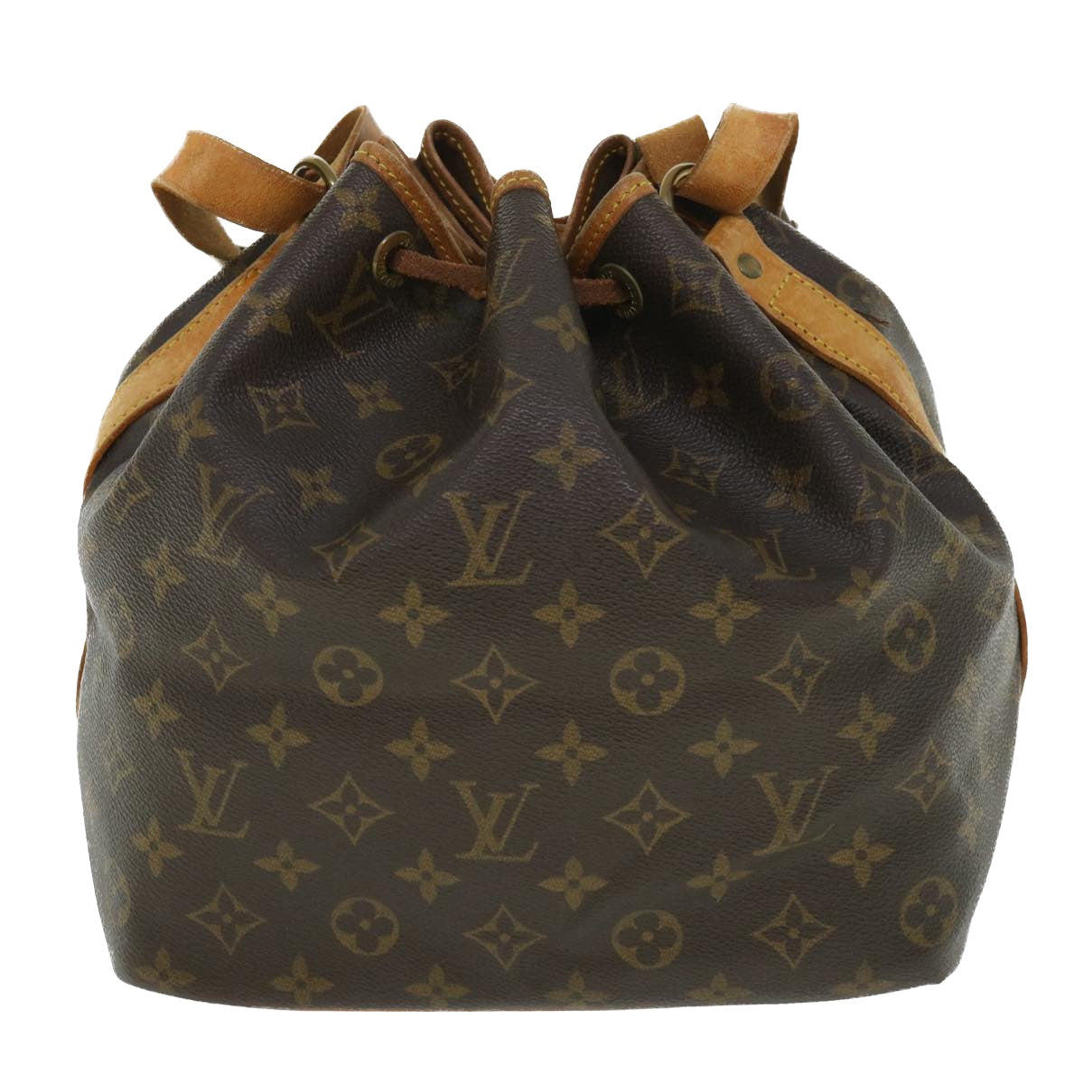 LOUIS VUITTON Monogram Petit Noe Shoulder Bag M42226 LV Auth 54317