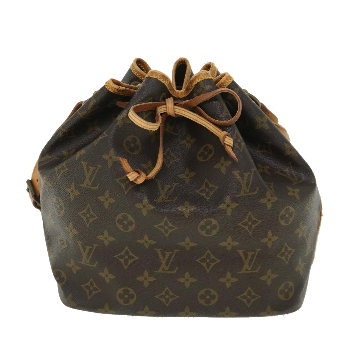 LOUIS VUITTON Monogram Petit Noe Shoulder Bag M42226 LV Auth 54318