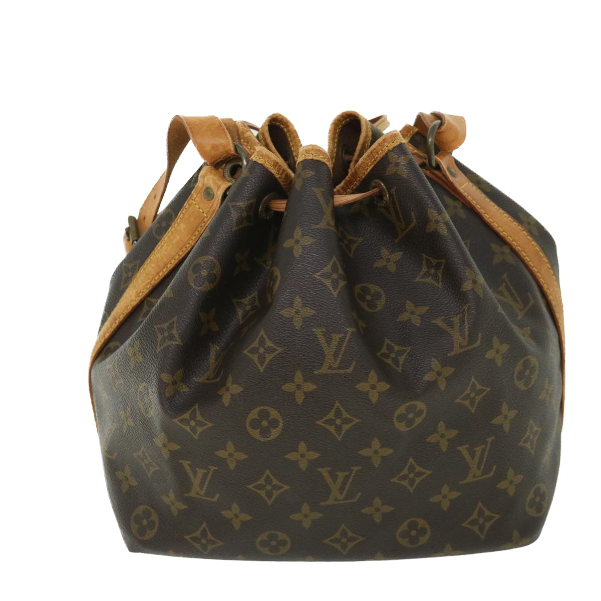 LOUIS VUITTON Monogram Petit Noe Shoulder Bag M42226 LV Auth 54318