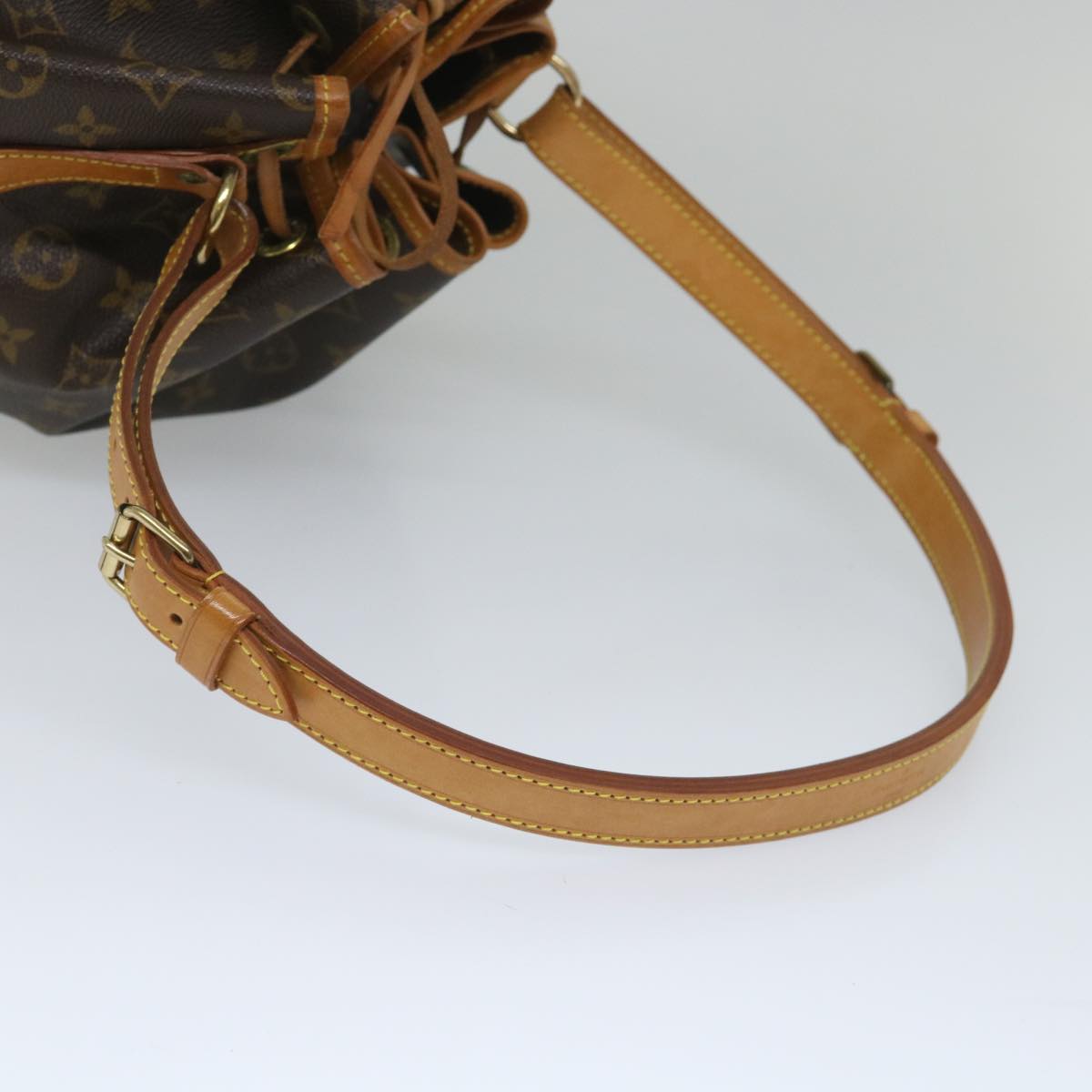 LOUIS VUITTON Monogram Noe Shoulder Bag M42224 LV Auth 54319