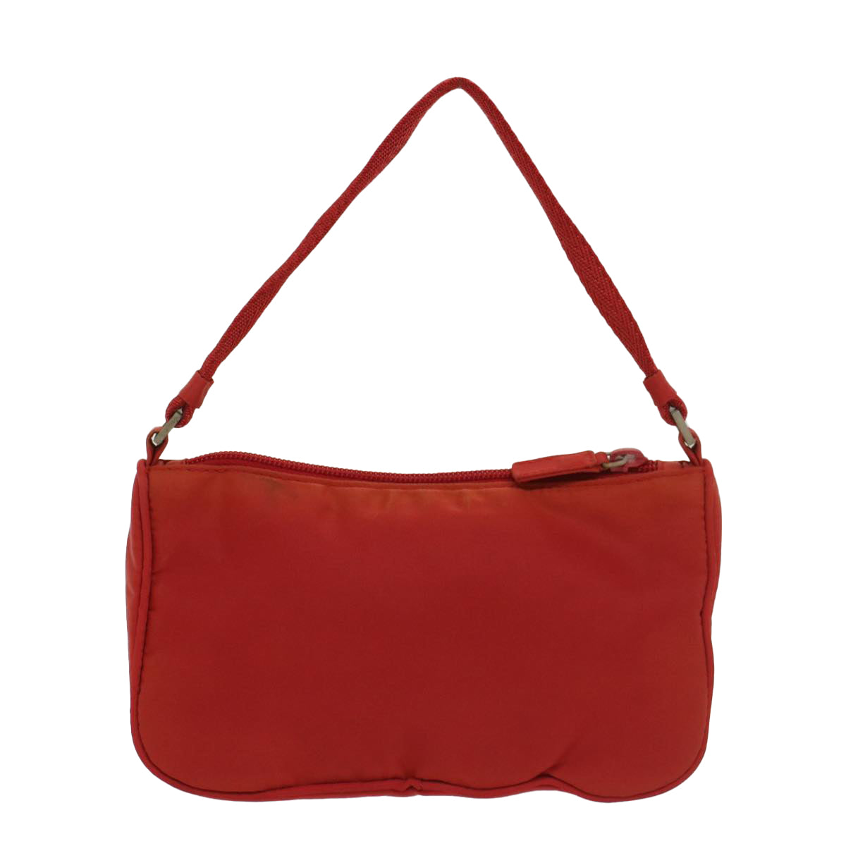 PRADA Accessory Pouch Nylon Red Auth 54343 - 0