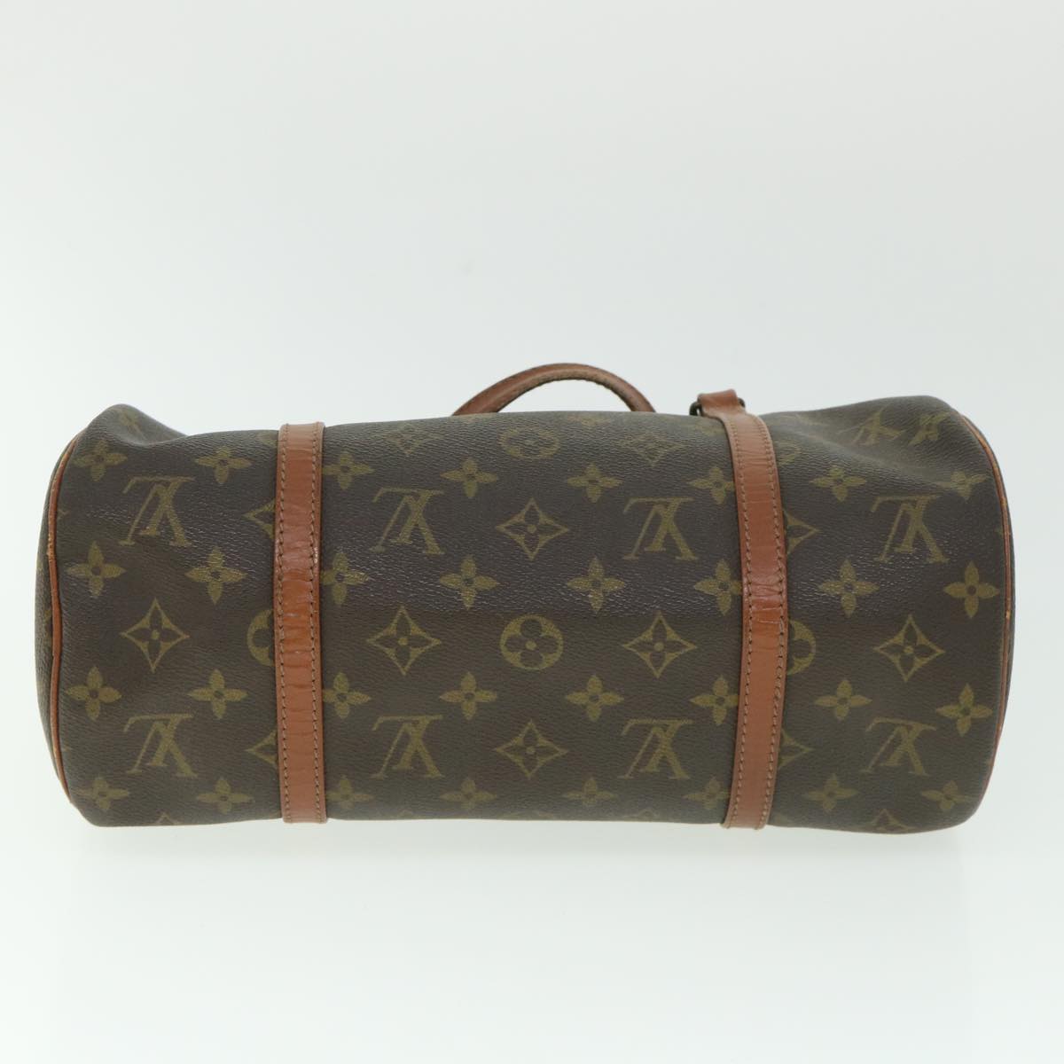 LOUIS VUITTON Monogram Papillon 30 Hand Bag M51385 LV Auth 54359