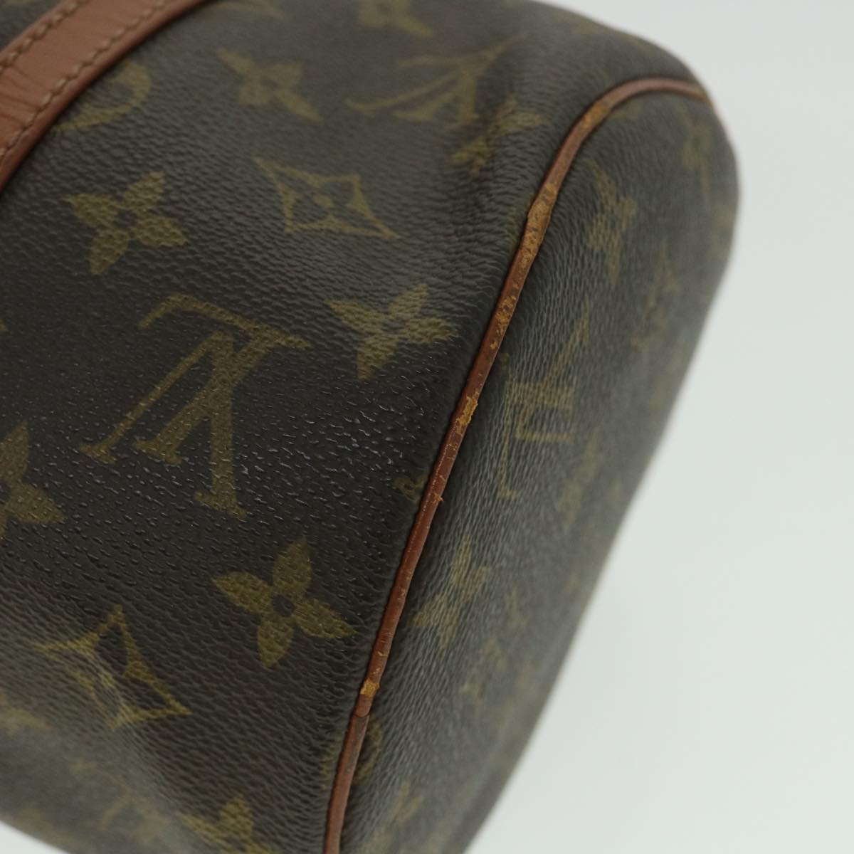 LOUIS VUITTON Monogram Papillon 30 Hand Bag M51385 LV Auth 54359