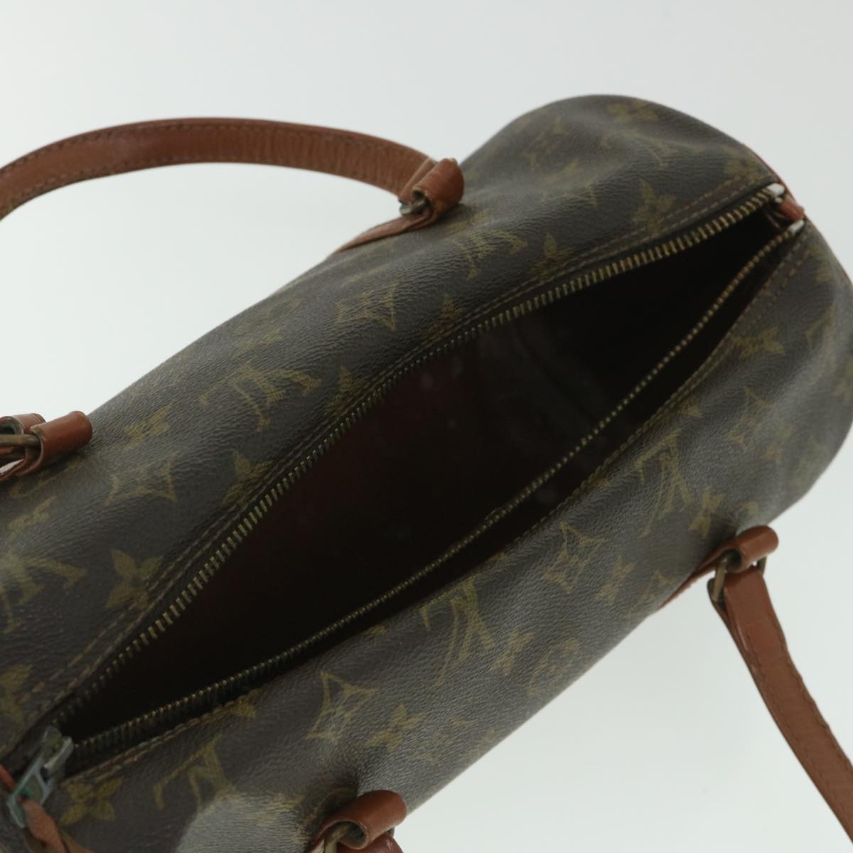 LOUIS VUITTON Monogram Papillon 30 Hand Bag M51385 LV Auth 54359