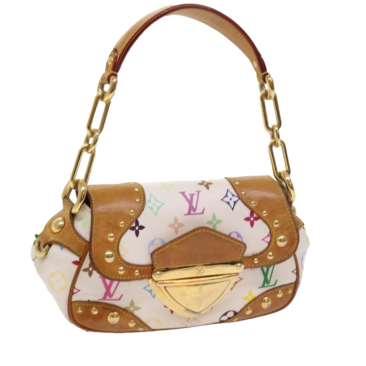 LOUIS VUITTON Monogram Multicolor Marilyn Shoulder Bag M40127 LV Auth 54367