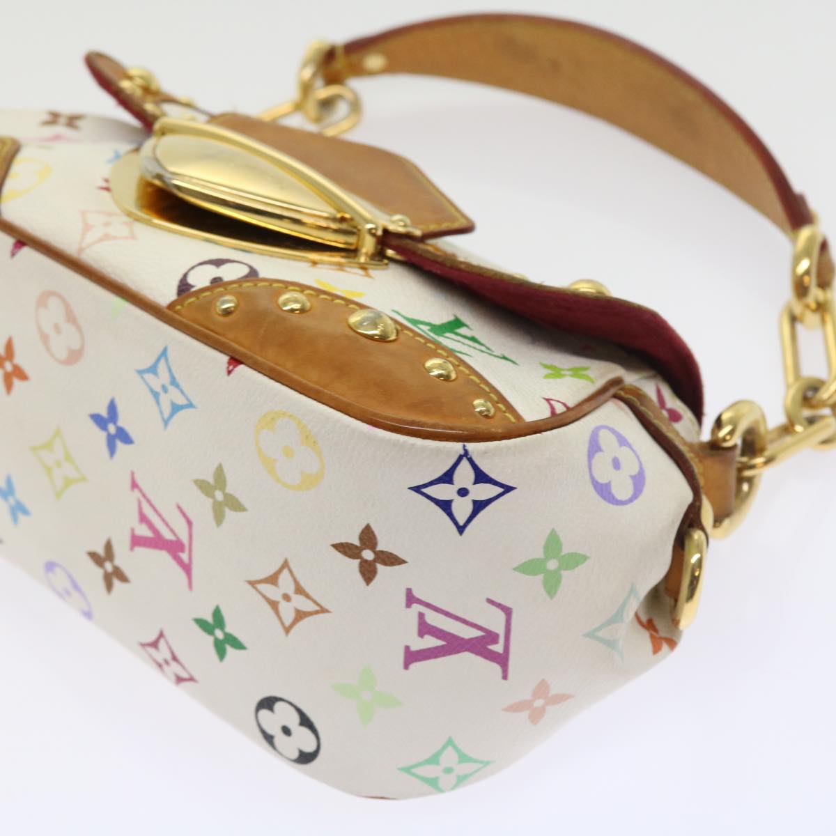 LOUIS VUITTON Monogram Multicolor Marilyn Shoulder Bag M40127 LV Auth 54367