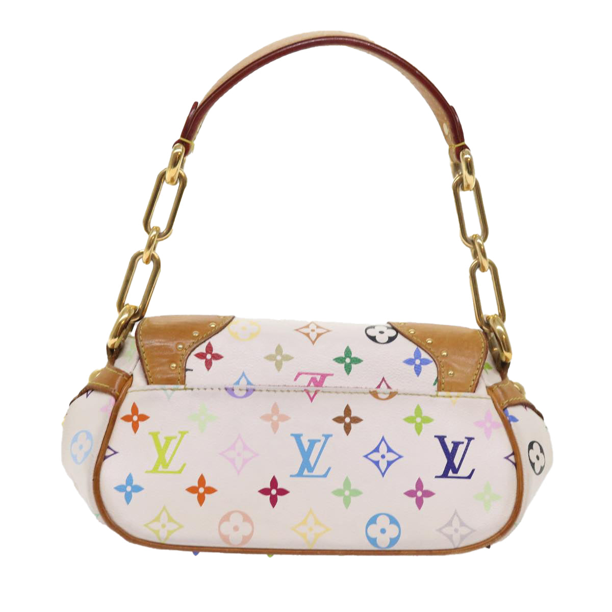 LOUIS VUITTON Monogram Multicolor Marilyn Shoulder Bag M40127 LV Auth 54367