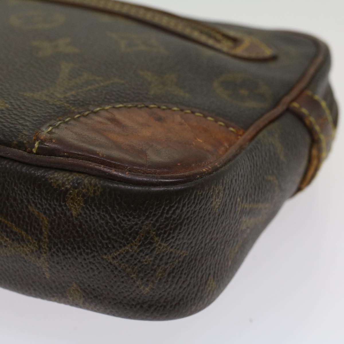 LOUIS VUITTON Monogram Marly Dragonne GM Clutch Bag M51825 LV Auth 54388