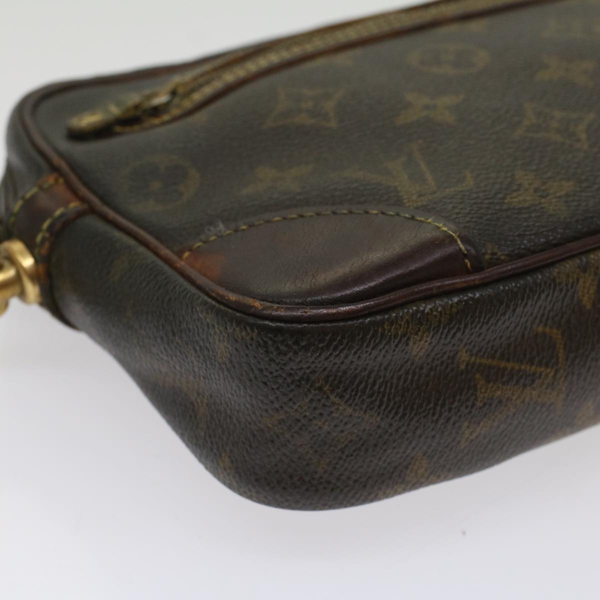 LOUIS VUITTON Monogram Marly Dragonne GM Clutch Bag M51825 LV Auth 54388