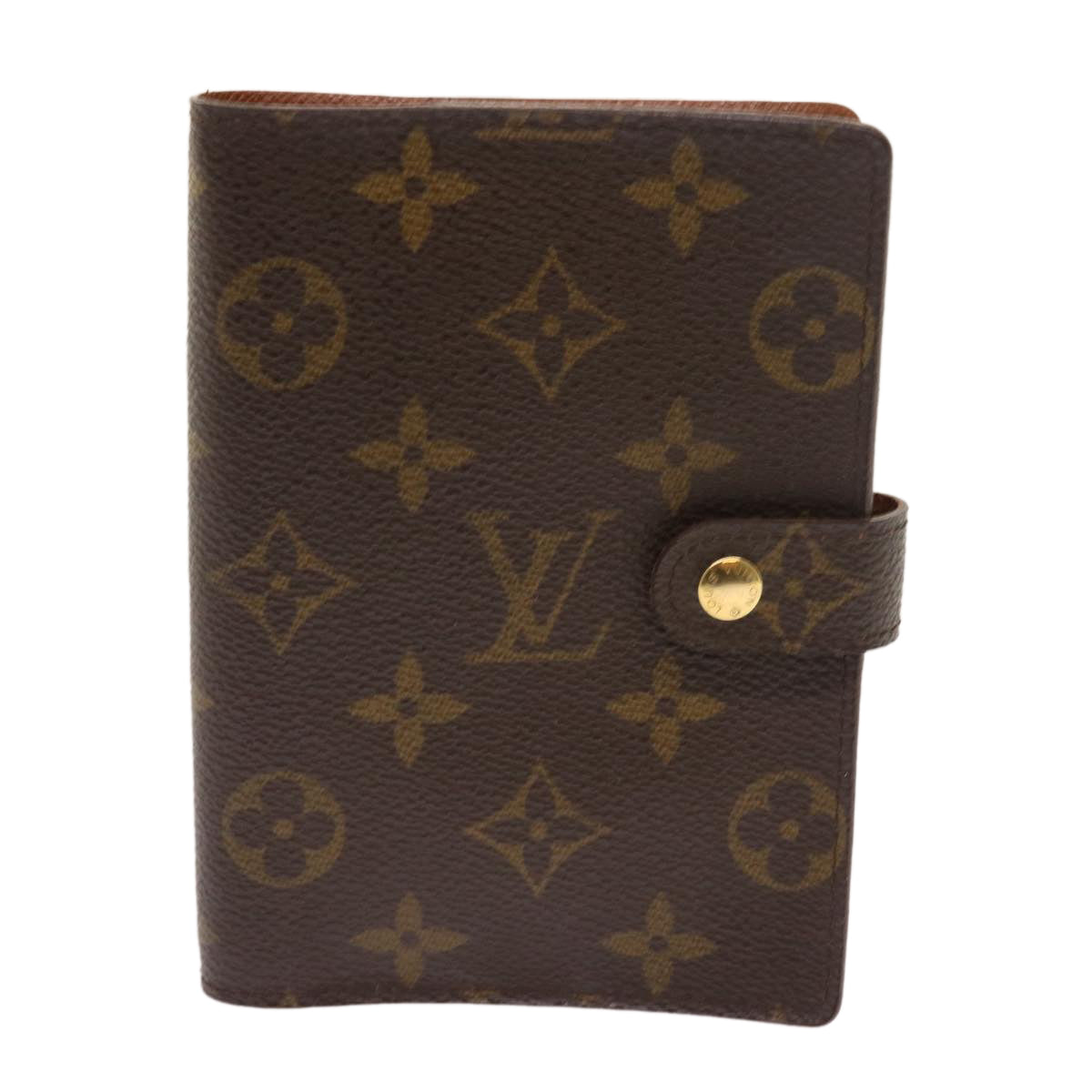 LOUIS VUITTON Monogram Agenda PM Day Planner Cover R20005 LV Auth 54391 - 0